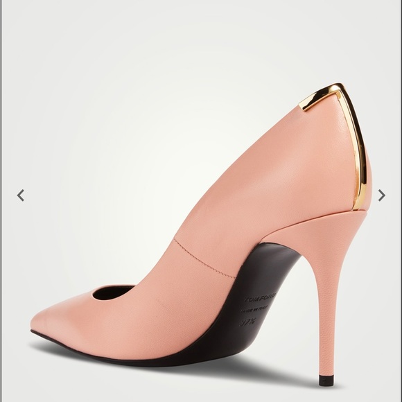 Tom Ford iconic T Leather pumps - Picture 3 of 4